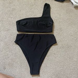princess polly black bikini
